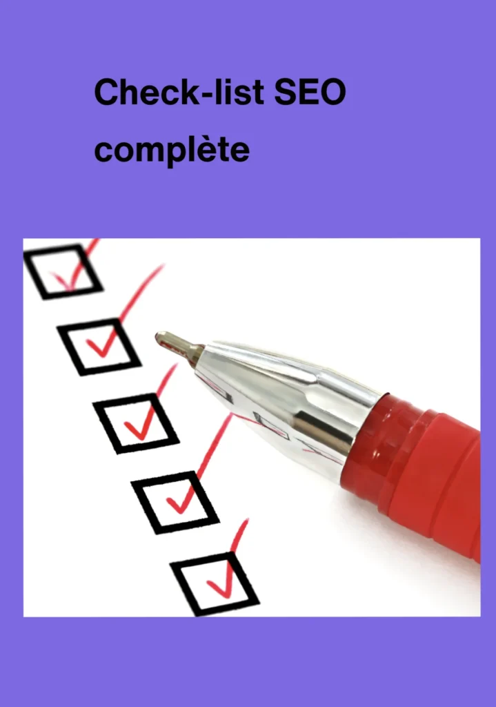 check-list SEO