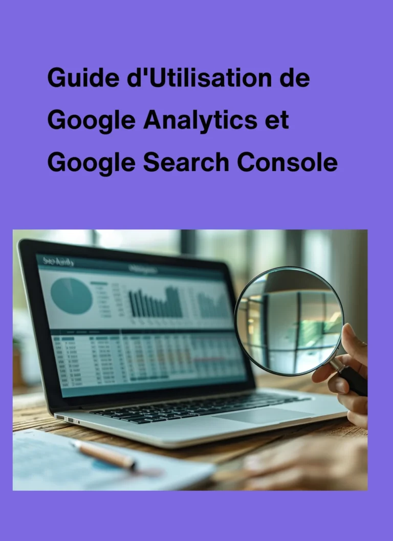 Guide d'utilisation GA4 Google search Console