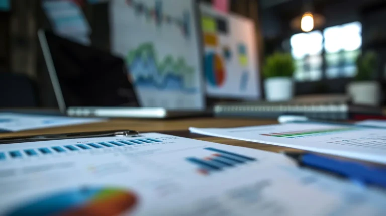 Stratégie SEO et SEA en PME, équipe marketing analysant la visibilité en ligne