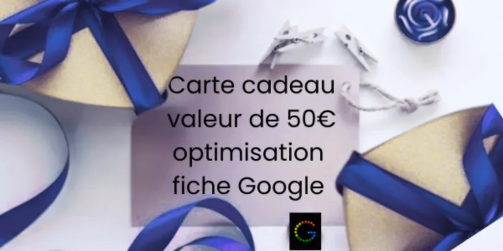 carte cadeau d'une valeur de 50€ Ht